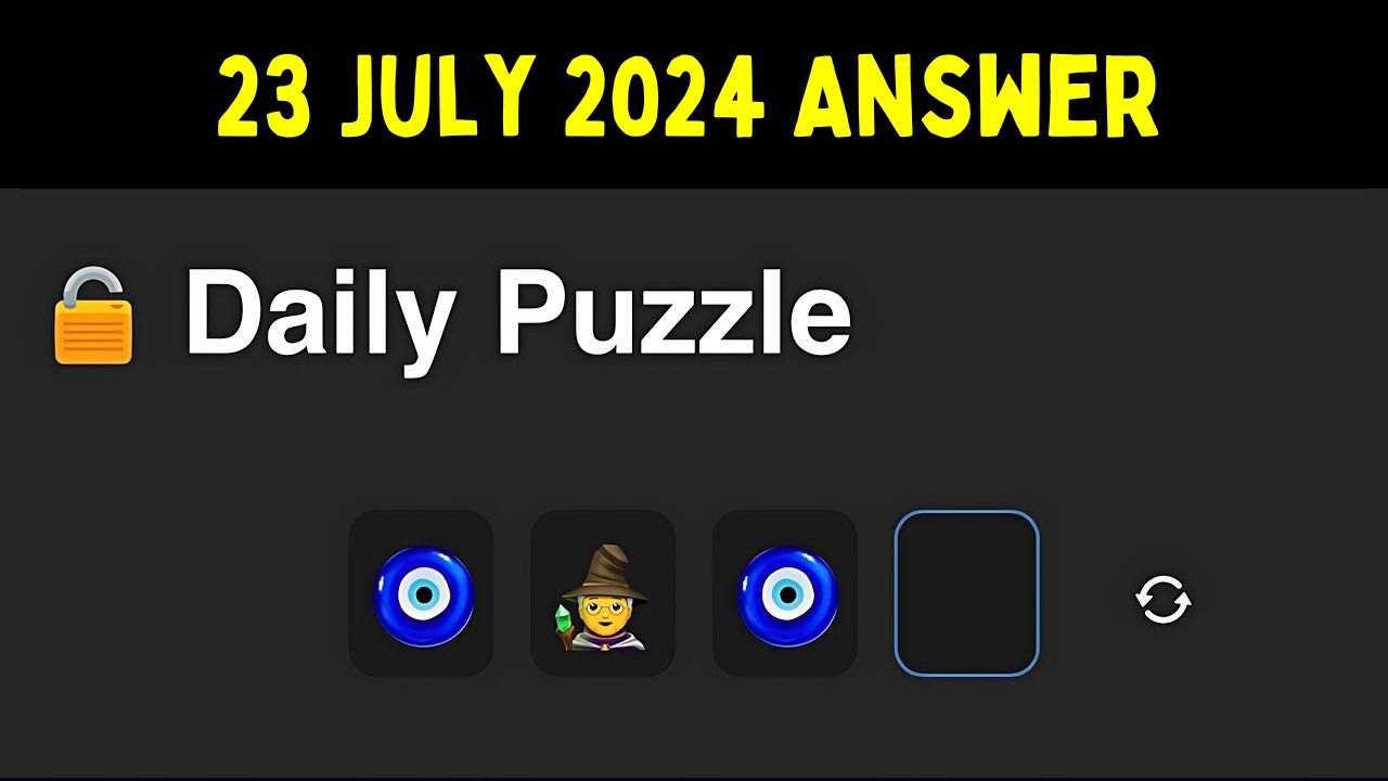 Spell wallet Daily Puzzle 23 July Answer