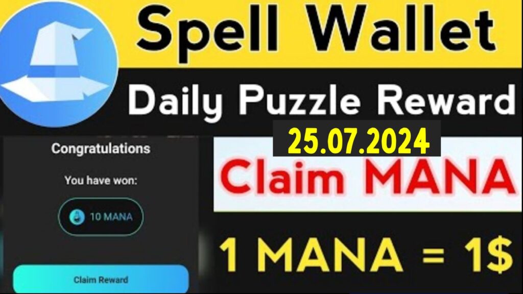 Spell wallet Daily Puzzle 25 July Answer