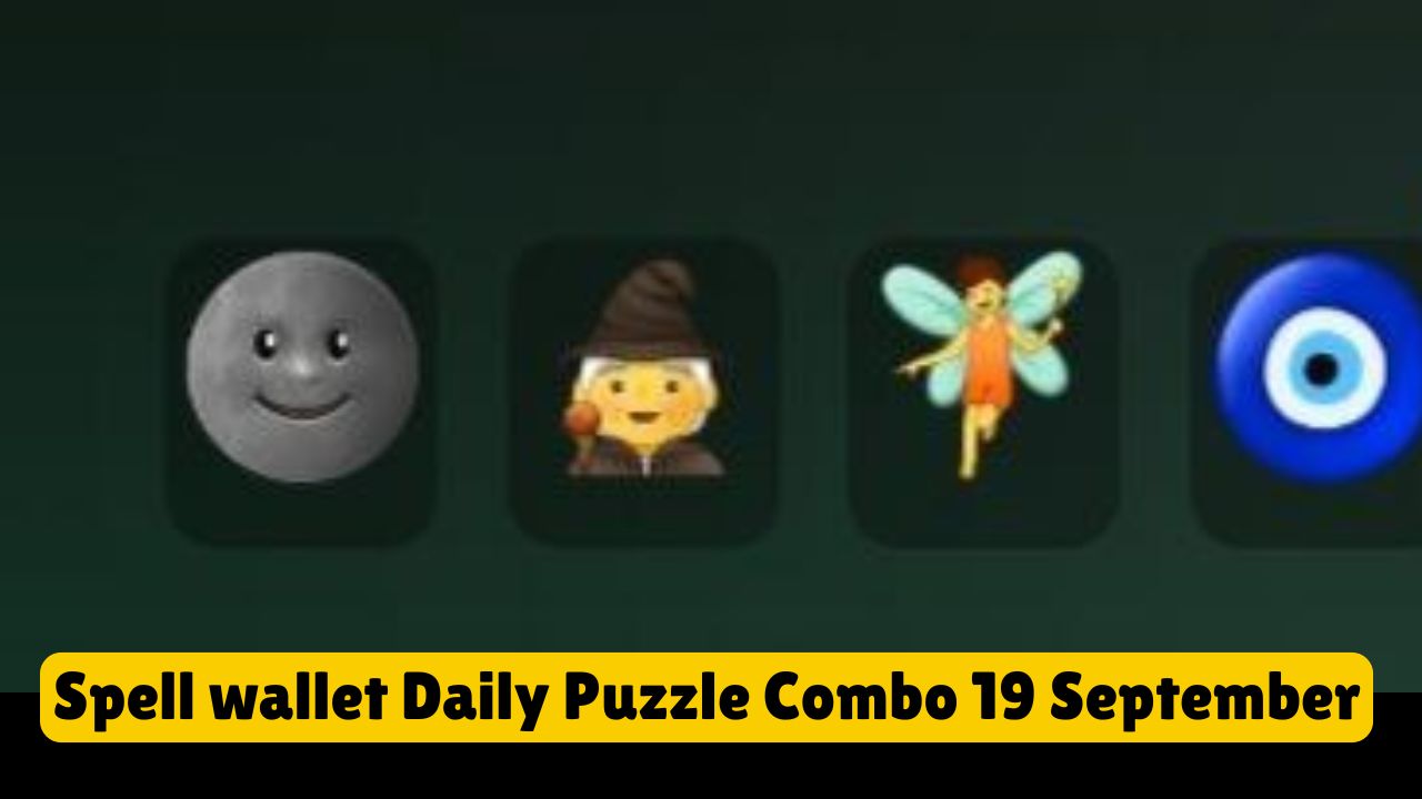 Spell wallet Daily Puzzle Combo 19 September