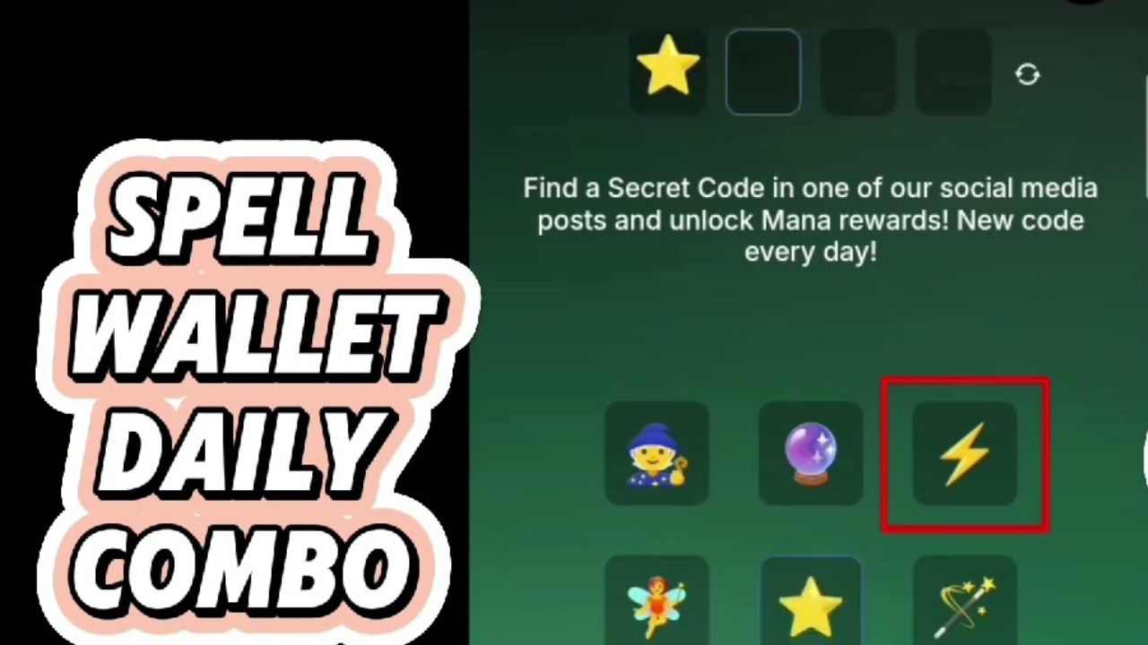 Spell wallet Daily Puzzle Combo