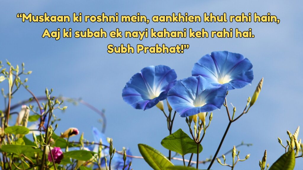 Subh Prabhat Shayari Image