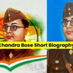 Subhash Chandra Bose Short Biography in English