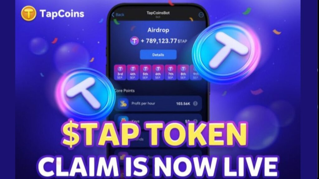 Tap Token Claim Live Now