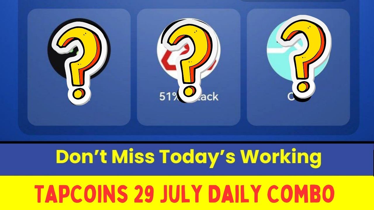 TapCoins 29 July Daily Combo