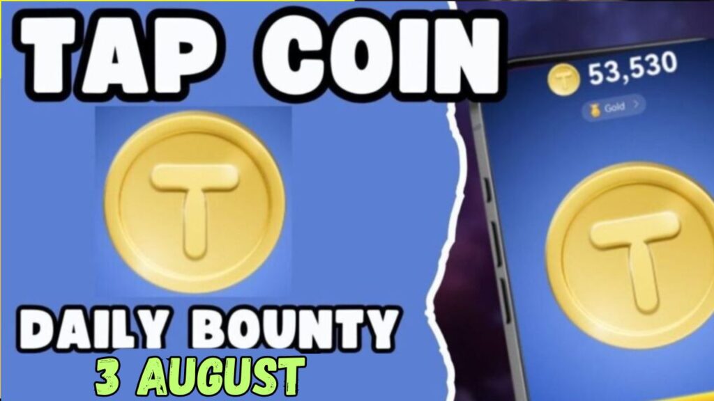 TapCoins 3 August Daily Combo 