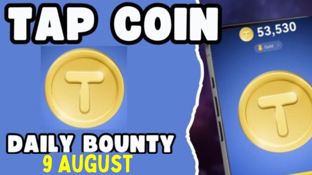 TapCoins 9 August Daily Combo 