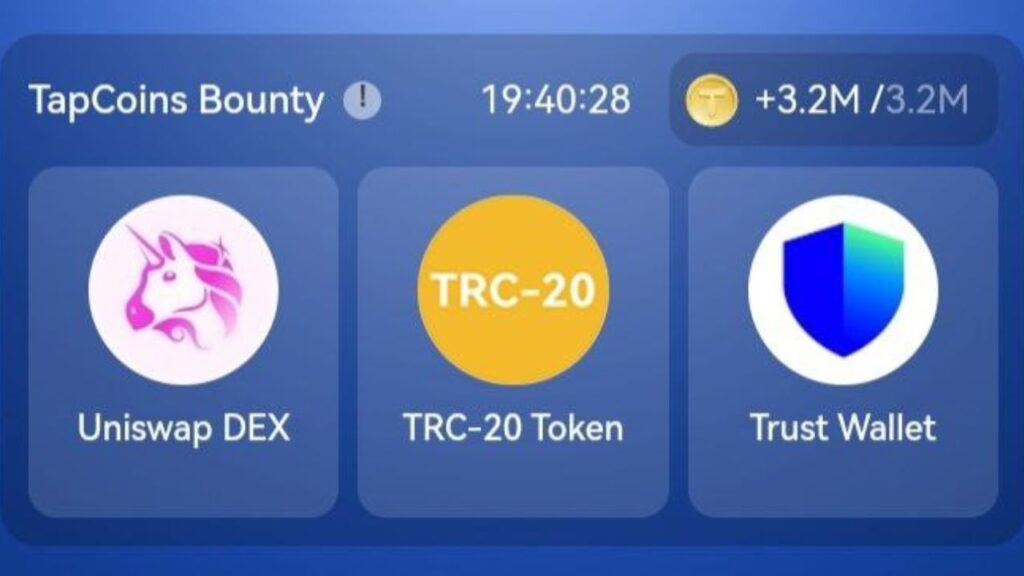 TapCoins Bounty Daily Combo 1 November