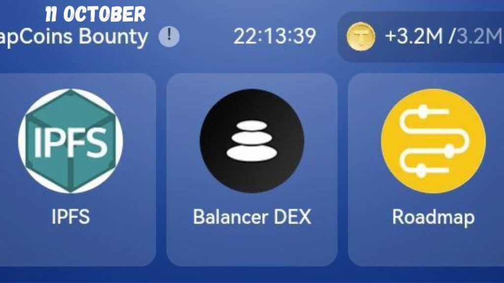 TapCoins Daily Combo 11 October