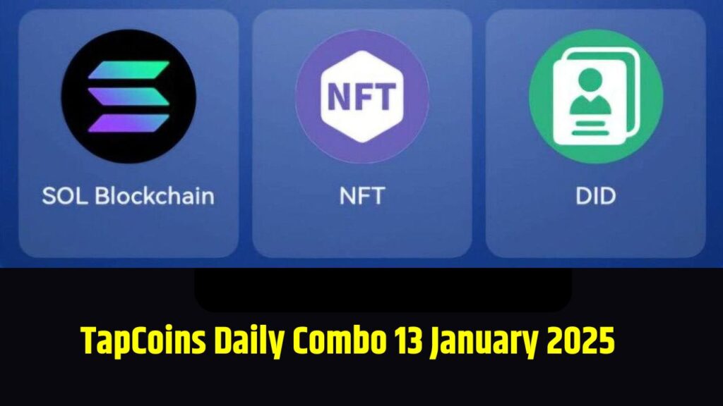 TapCoins Daily Combo 13 January 2025