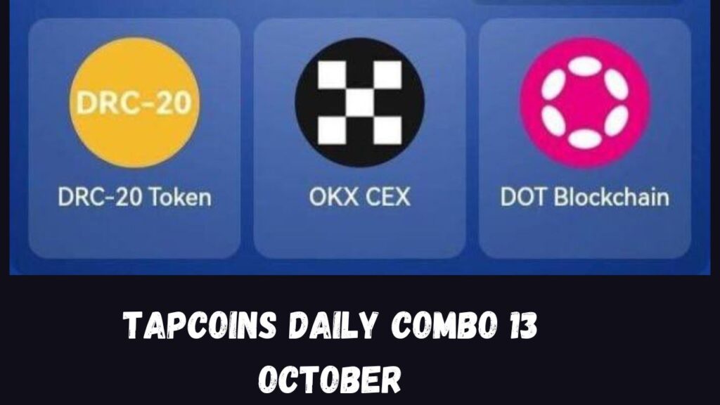 TapCoins Daily Combo 13 October