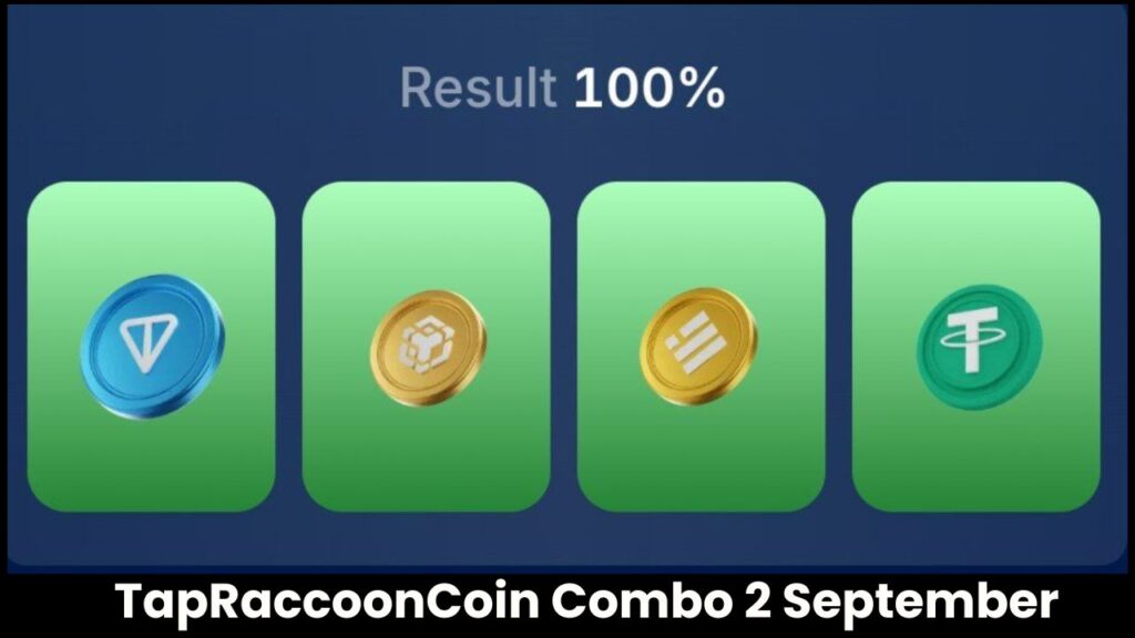 TapRaccoonCoin Combo 2 September