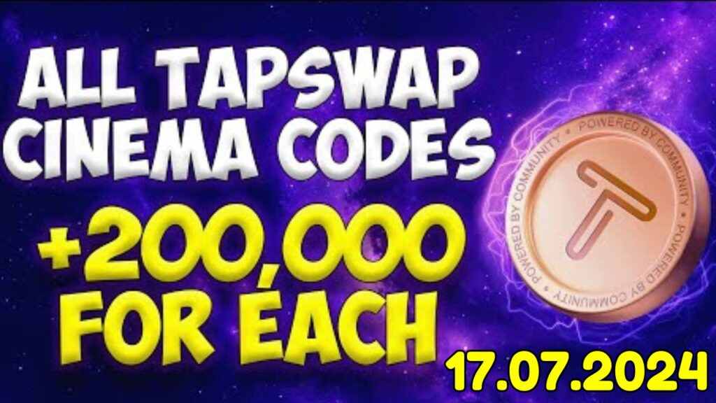  Tapswap All Codes 17 July