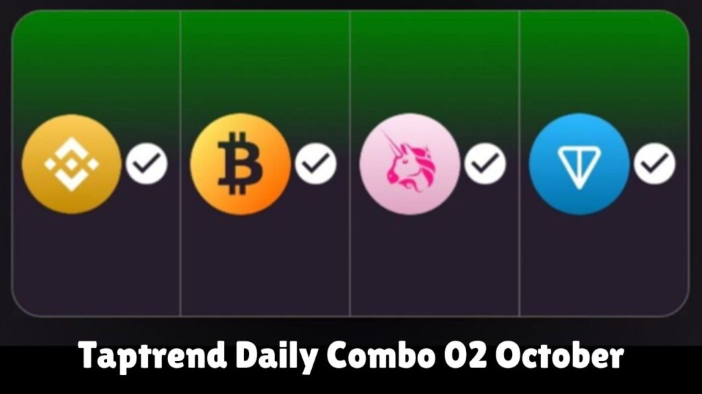 Taptrend Daily Combo 02 October