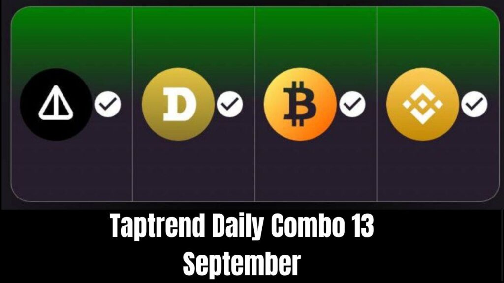 Taptrend Daily Combo 13 September