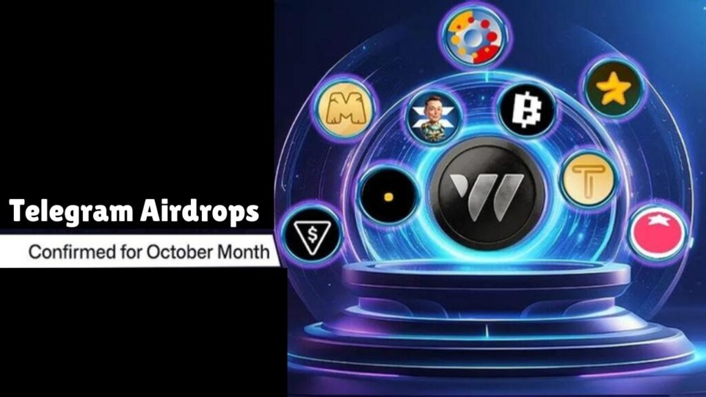 Telegram Airdrops Listing in October