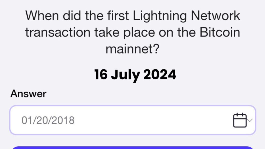 Time Farm Quiz Answer 16 July 