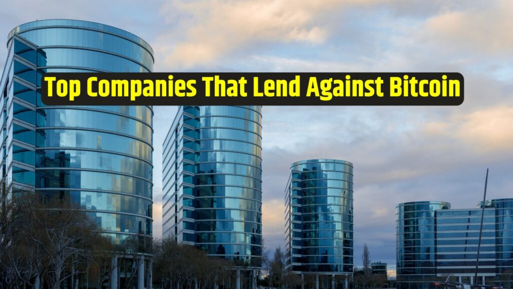 Top Companies That Lend Against Bitcoin