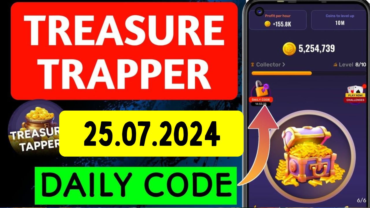 Treasure tapper Morse Code 25 July