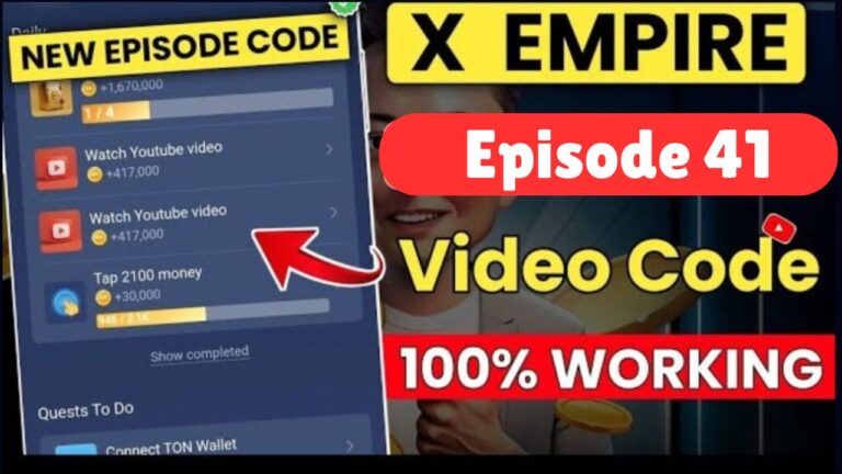 X Empire Youtube Episode 41