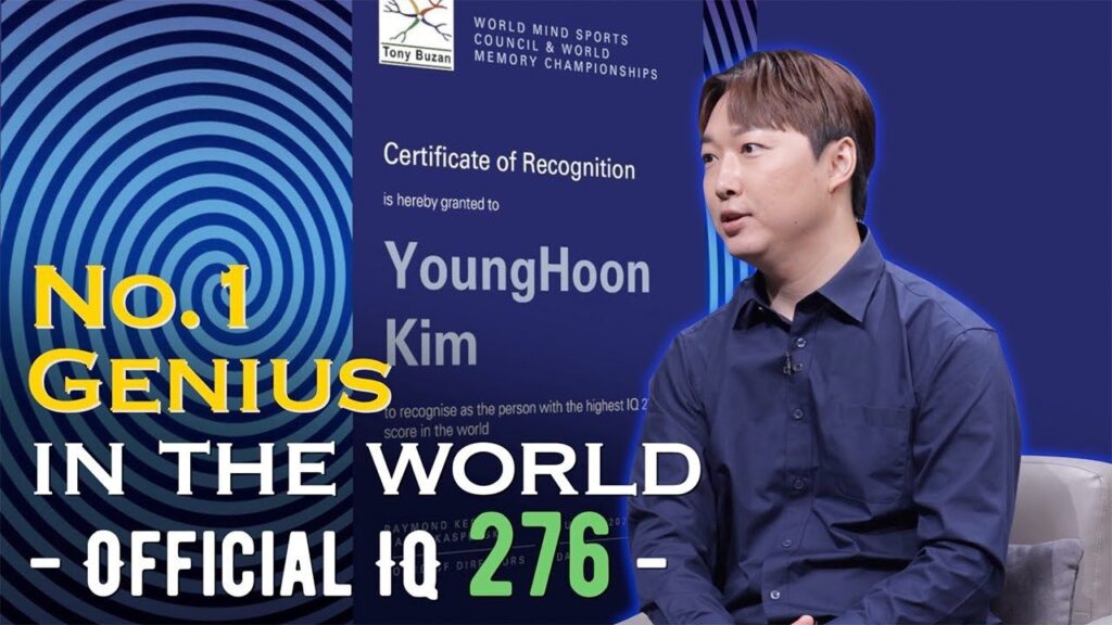 YoungHoon Kim World Record for IQ