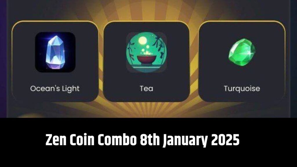 Zen Coin Combo 8th January 2025