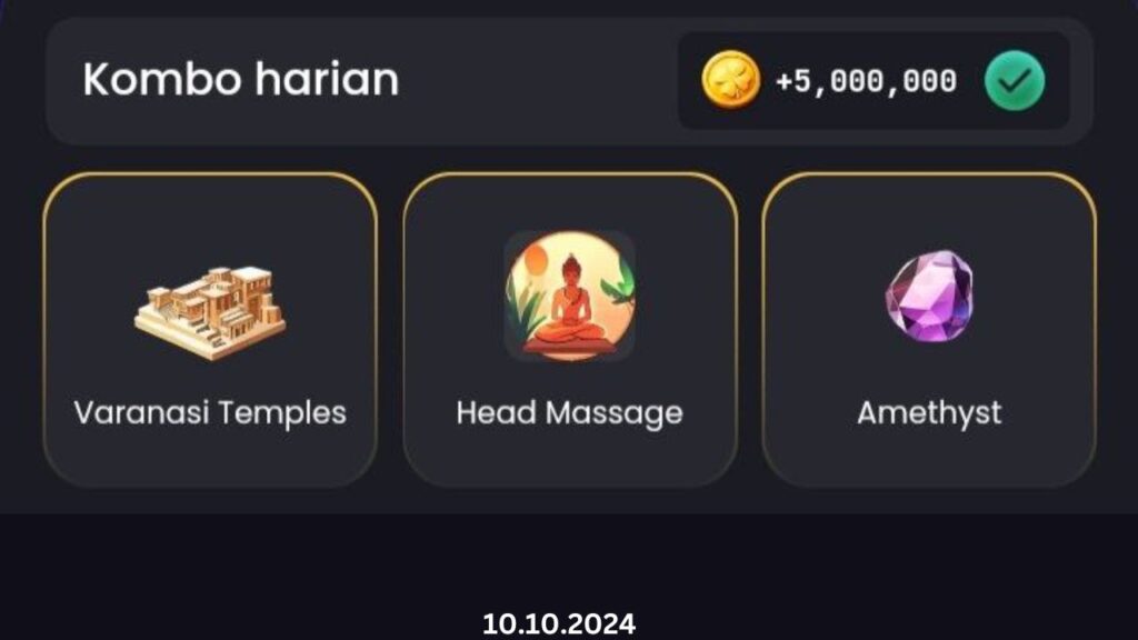 Zen Coin Daily Combo 10 October