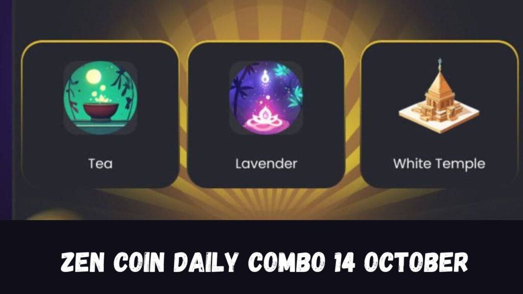 Zen Coin Daily Combo 14 October