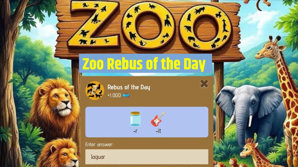 Zoo Rebus of the Day 