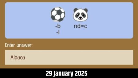 Zoo Rebus of the Day 29 January 2025