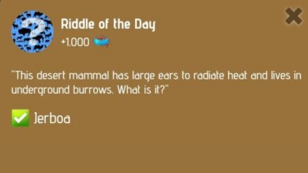 Zoo Riddle of the Day 26 January 2025