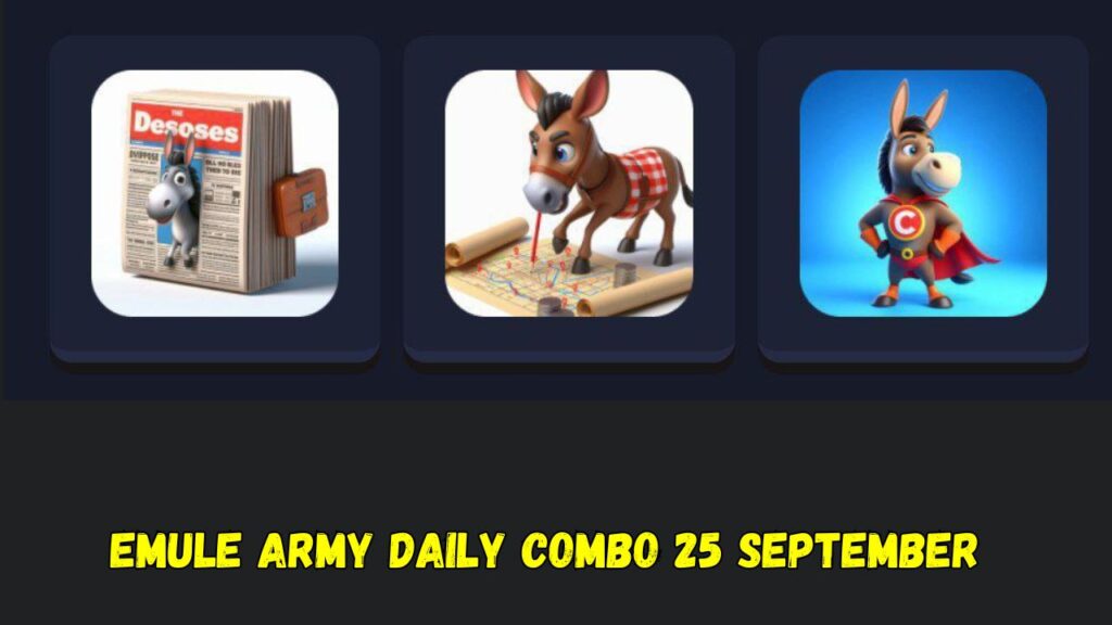 eMule Army Daily Combo 25 September