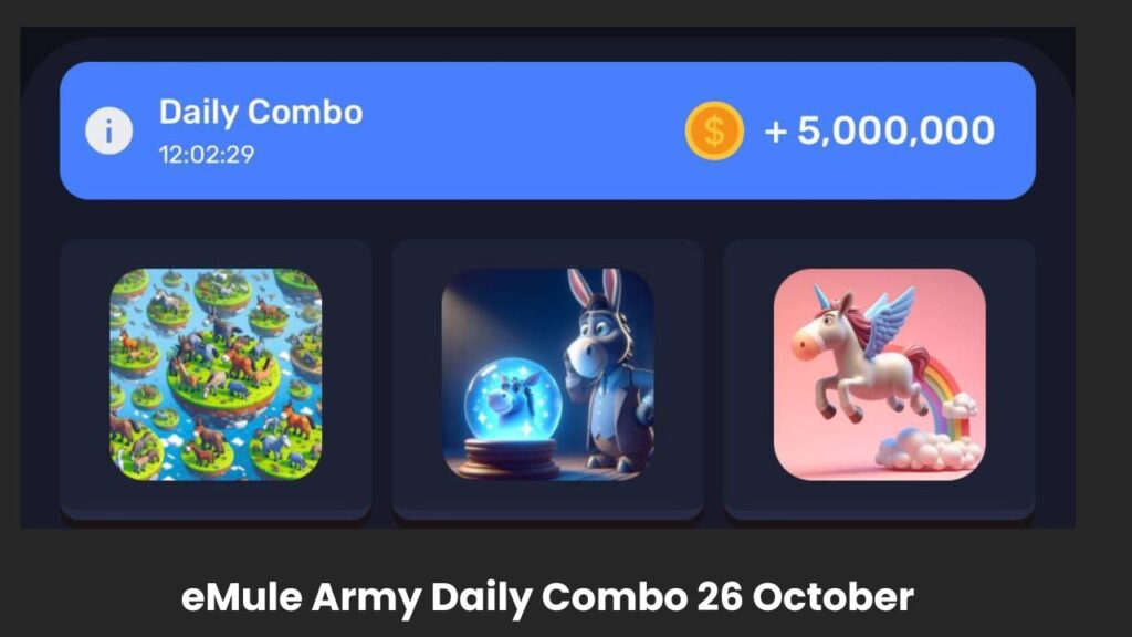 eMule Army Daily Combo 26 October