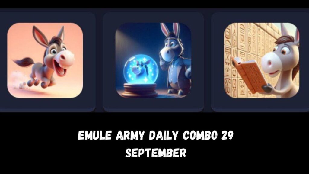 eMule Army Daily Combo 29 September