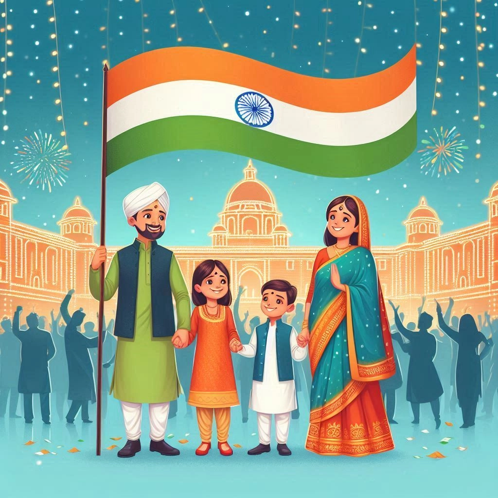 happy independence day ai image