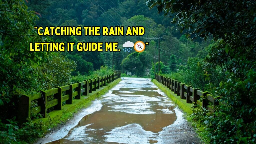 monsoon captions for instagram in one word