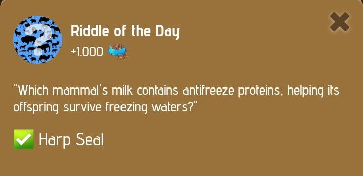 Zoo Riddle of the Day 23 January 2025